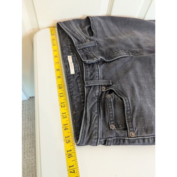 Levi’s Superlow Bootcut Low Rise Faded Black Stretch Denim Jeans Women Size 29 - Picture 14 of 14